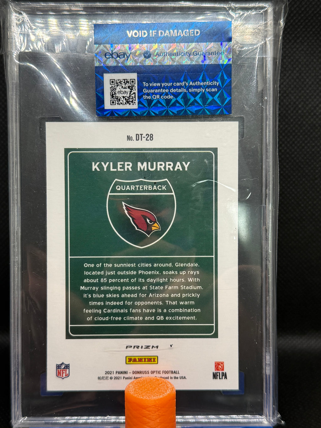 2021 Kyler Murray Lazer Downtown BGS 9.5