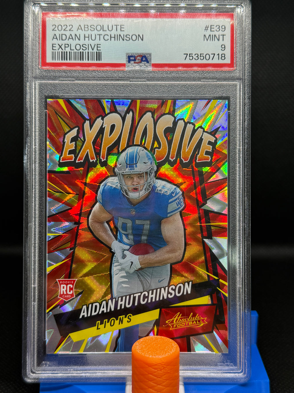 2022 Aidan Hutchinson Explosive PSA 9